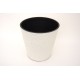 Ghiveci plastic, culoare alb, 32x32 cm, B.S.P. / SL1013-1