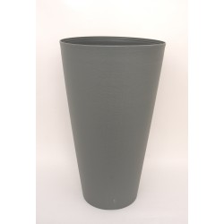 Ghiveci din plastic, culoare gri, 38X66 cm, B.S.P. / SL1017-3