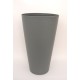 Ghiveci din plastic, culoare gri, 38X66 cm, B.S.P. / SL1017-3