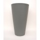 Ghiveci din plastic, culoare gri, 38X66 cm, B.S.P. / SL1017-3