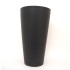Ghiveci din plastic, culoare negru, 38X66 cm, B.S.P. / SL1017-2