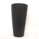 Ghiveci din plastic, culoare negru, 38X66 cm, B.S.P. / SL1017-2