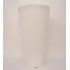 Ghiveci din plastic, culoare alb, 38X66 cm, B.S.P. / SL1017-1