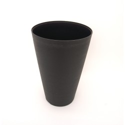 Ghiveci din plastic, culoare negru, 30X45 cm, B.S.P. / SL1018-3