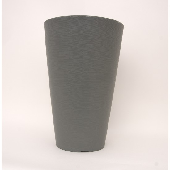 Ghiveci din plastic, culoare gri, 30X45 cm, B.S.P. / SL1018-2