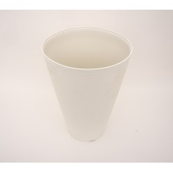 Ghiveci din plastic, culoare alb, 30X45 cm, B.S.P. / SL1018-1