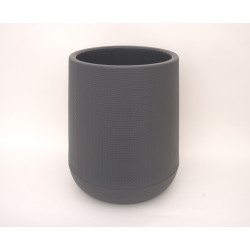 Ghiveci din plastic, culoare gri, 48X35 cm, B.S.P. / SL1019