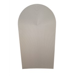 Paravan din forex, culoare alb, 1.2x2.2 m, B.S.P. / SL1020