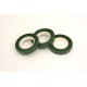 Set 12 benzi florale de mascare, culoare verde, 1,2 cm X 25m, pentru aranjamente florale, B.S.P. / SL1024