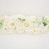 Aranjament floral, L 100 cm, culoare alb, B.S.P. / SL1194