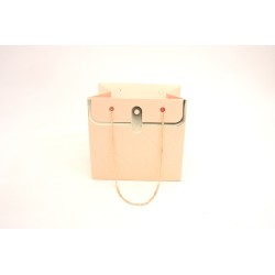 Set 10 cutii pentru aranjamete florarele, culoare somon, 16*15*12 cm, B.S.P. / SL1204-2