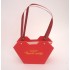 Punga pentru aranjamente florale, culoare rosu, 15X8X22 cm, 10/SET, B.S.P. / SL1209
