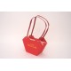 Punga pentru aranjamente florale, culoare rosu, 15X8X22 cm, 10/SET, B.S.P. / SL1209