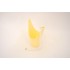 Ghiveci din plastic, culoare galben, 23X13 cm, B.S.P. / SL1211