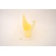 Ghiveci din plastic, culoare galben, 23X13 cm, B.S.P. / SL1211
