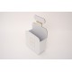 Set 2 cutii pentru aranjamente florale, culoare alb, 25x7x15, B.S.P. / SL1221-1