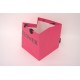 Set 2 pungi pentru flori, culoare roz, 25x25x25 cm, B.S.P. / SL1226-2