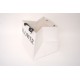 Set 2 pungi pentru flori, culoare alb, 25x25x25 cm, B.S.P. / SL1226-1