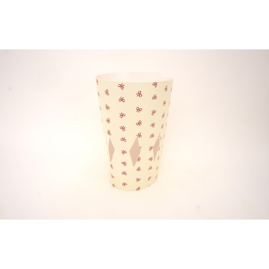Set 10 ambalaje pentru buchete florale, culoare crem, H 30 cm, B.S.P / SL1233-1