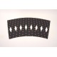 Set 10 ambalaje pentru buchete florale, culoare negru, H 30 cm, B.S.P / SL1233-2