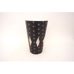 Set 10 ambalaje pentru buchete florale, culoare negru, H 30 cm, B.S.P / SL1233-2
