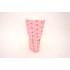 Set 10 ambalaje pentru buchete florale, culoare roz, H 30 cm, B.S.P / SL1233-3