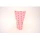 Set 10 ambalaje pentru buchete florale, culoare roz, H 30 cm, B.S.P / SL1233-3
