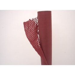 Rolă ambalaj hârtie fagure, culoare grena, B.S.P. / SL1235-4