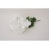 Hortensie artificiala, culoare alb, H 40 cm / SL1278-1