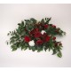 Set 2 aranjamete florale, culoare alb, H 80 cm, / SL1279-2