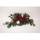 Set 2 aranjamete florale, culoare alb, H 80 cm, / SL1279-2