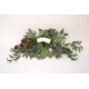 Set 2 aranjamete florale, culoare alb, H 80 cm, / SL1279-2