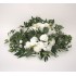 Set 2 aranjamete florale, culoare alb, H 80 cm, / SL1279-1