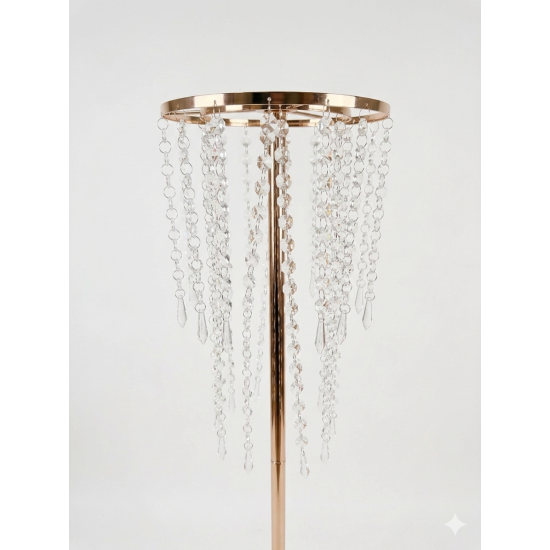 Suport aranjamete florale, culoare auriu, H 90 cm, B.S.P. / SL1281