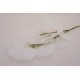 Fir frunze artficiale, culoare alb, H 90 cm, B.S.P. / SL1302-1