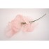 Fir frunze artficiale, culoare roz, H 90 cm, B.S.P. / SL1302-2