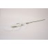 Fir frunze artficiale, culoare alb, H 90 cm, B.S.P. / SL1302-1