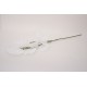 Fir frunze artficiale, culoare alb, H 90 cm, B.S.P. / SL1302-1