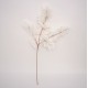 Fir frunza, culoare alb, H 50 cm, B.S.P. / SL1305
