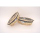 Set 2 cosuri ovale, dimensiuni diferite, culoare albastru, B.S.P. / SL1308-2