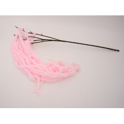 Fir salcie artificiala, culoare alb, H 100 cm, B.S.P. / SL1335-2
