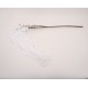 Fir salcie artificiala, culoare alb, H 100 cm, B.S.P. / SL1335-1