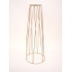 Suport metal pentru aranjamente florale, culoare auriu, H 66 cm, B.S.P. / SL1375
