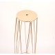 Suport metal pentru aranjamente florale, culoare auriu, H 66 cm, B.S.P. / SL1375