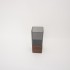 Vaza din plastic cu suport de lemn, 25x10 cm, B.S.P. / SL1449