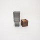 Vaza din plastic cu suport de lemn, 25x10 cm, B.S.P. / SL1449