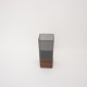 Vaza din plastic cu suport de lemn, 25x10 cm, B.S.P. / SL1449
