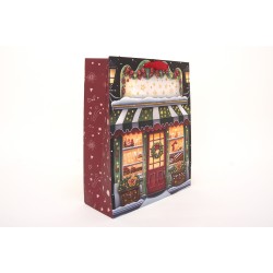 Set 12 pungi pentru craciun, 26X10X32 cm, B.S.P. SL1536