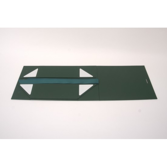 Cutie pentru cadouri, culoare verde, 20x18.5x8 cm, B.S.P. / SL1559-5