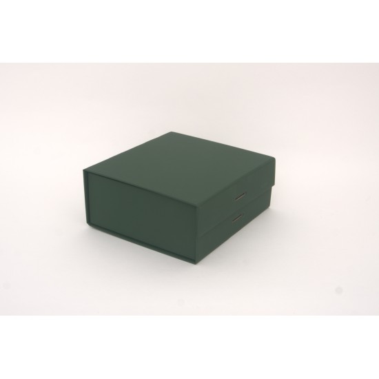 Cutie pentru cadouri, culoare verde, 20x18.5x8 cm, B.S.P. / SL1559-5